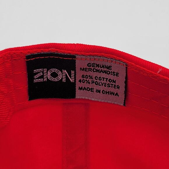 Mexico Hat Cap Strap Back Red Brown Distressed Bill Embroidered Patch Mens - Picture 6 of 7